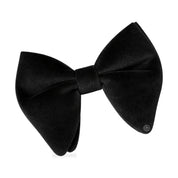 Moño Velvet Mariposa de Terciopelo · Negro