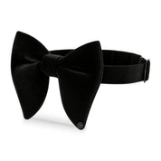 Moño Velvet Mariposa de Terciopelo · Negro