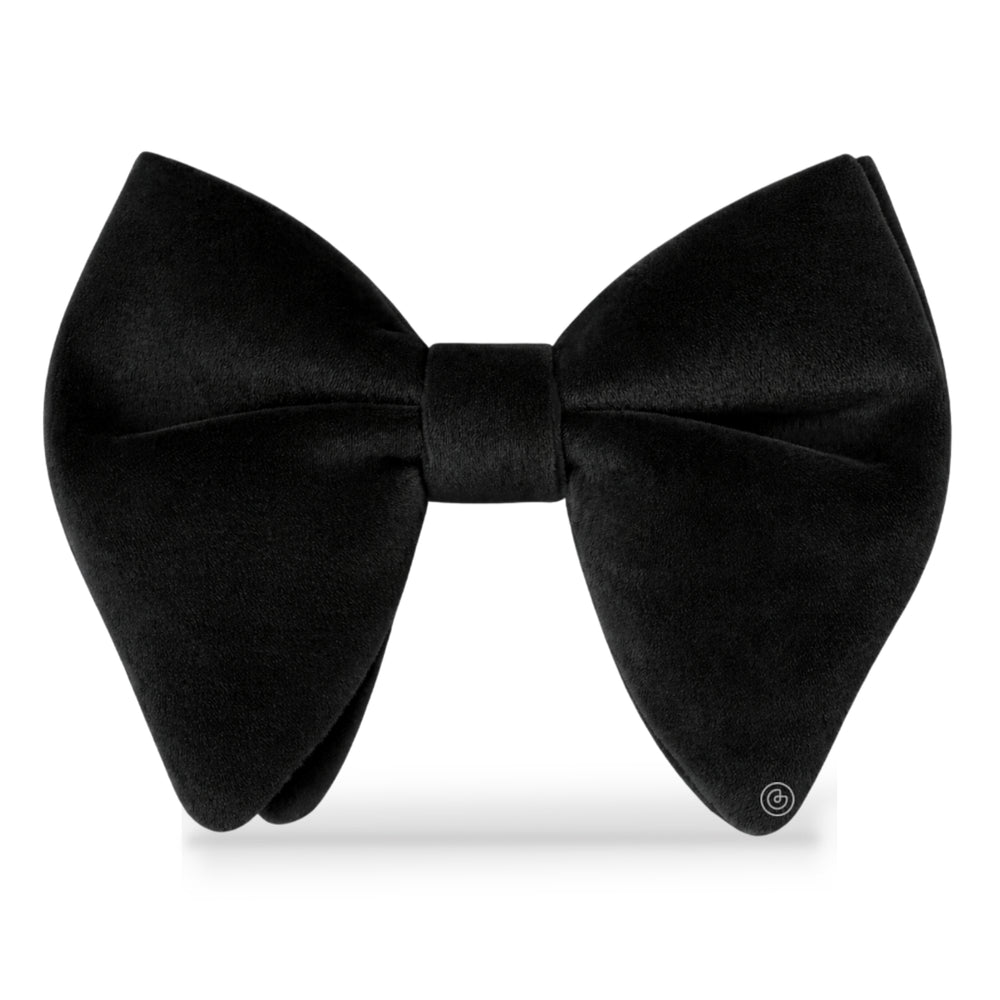 Moño Velvet Mariposa de Terciopelo · Negro
