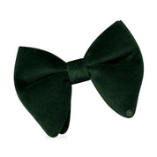 Moño Velvet Mariposa de Terciopelo ·  Verde Botella