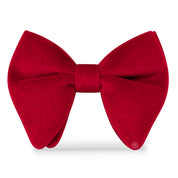 Moño Velvet Mariposa de Terciopelo · Rojo