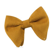 Moño Velvet Mariposa de Terciopelo · Amarillo Mostaza