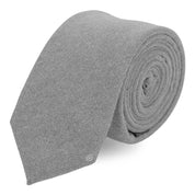 Corbata Casual · Gris Oxford