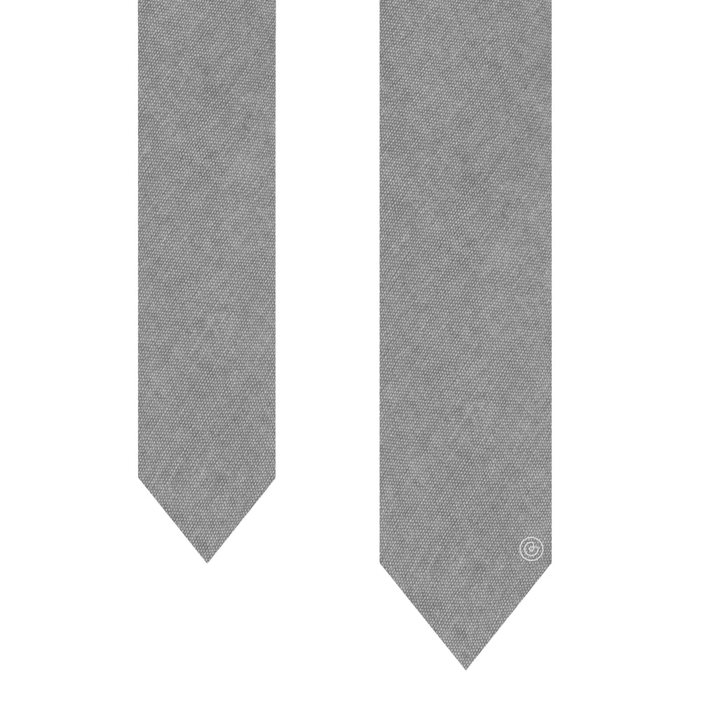 Corbata Casual · Gris Oxford