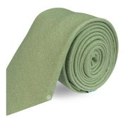 Corbata Casual · Verde Aceituna