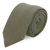 Corbata Casual · Verde Olivo