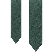 Corbata Casual · Verde Olivo Oscuro