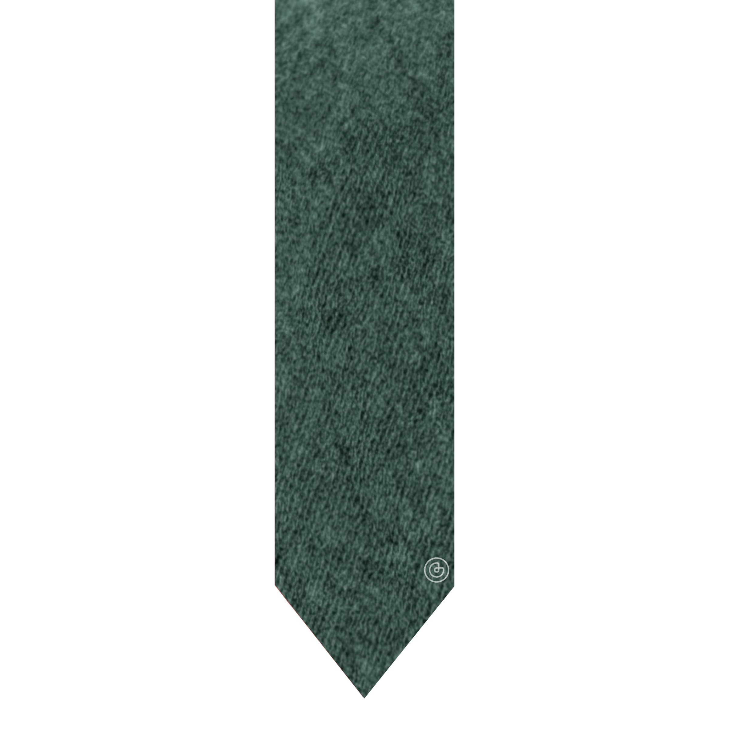 Corbata Casual · Verde Olivo Oscuro