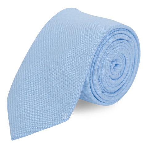 Corbata Casual · Azul Cielo