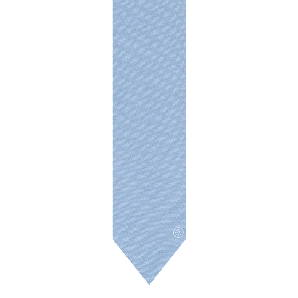 Corbata Casual · Azul Cielo