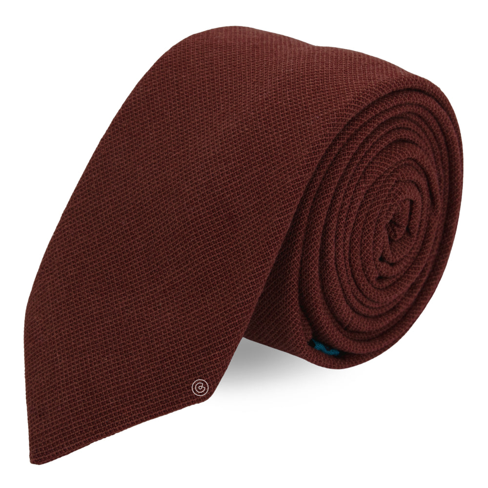 Corbata Casual · Vino