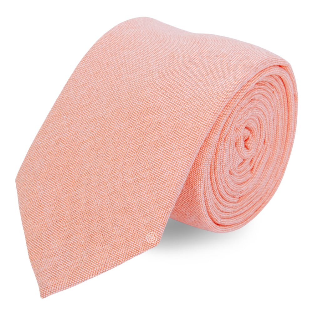 Corbata Casual · Salmón