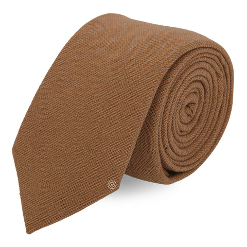 Corbata Casual · Camel