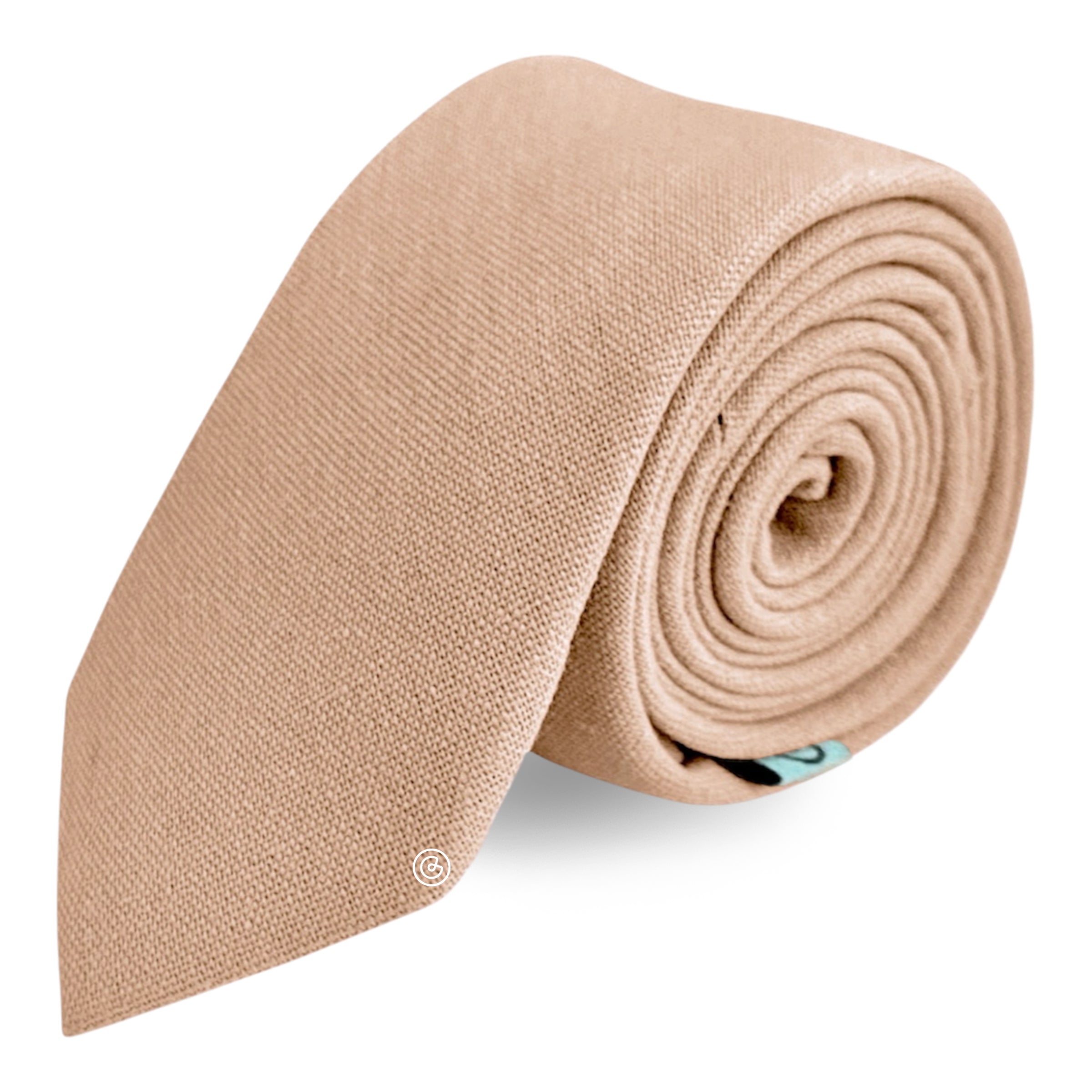 Corbata Casual · Caqui