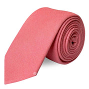 Corbata Casual · Coral Oscuro