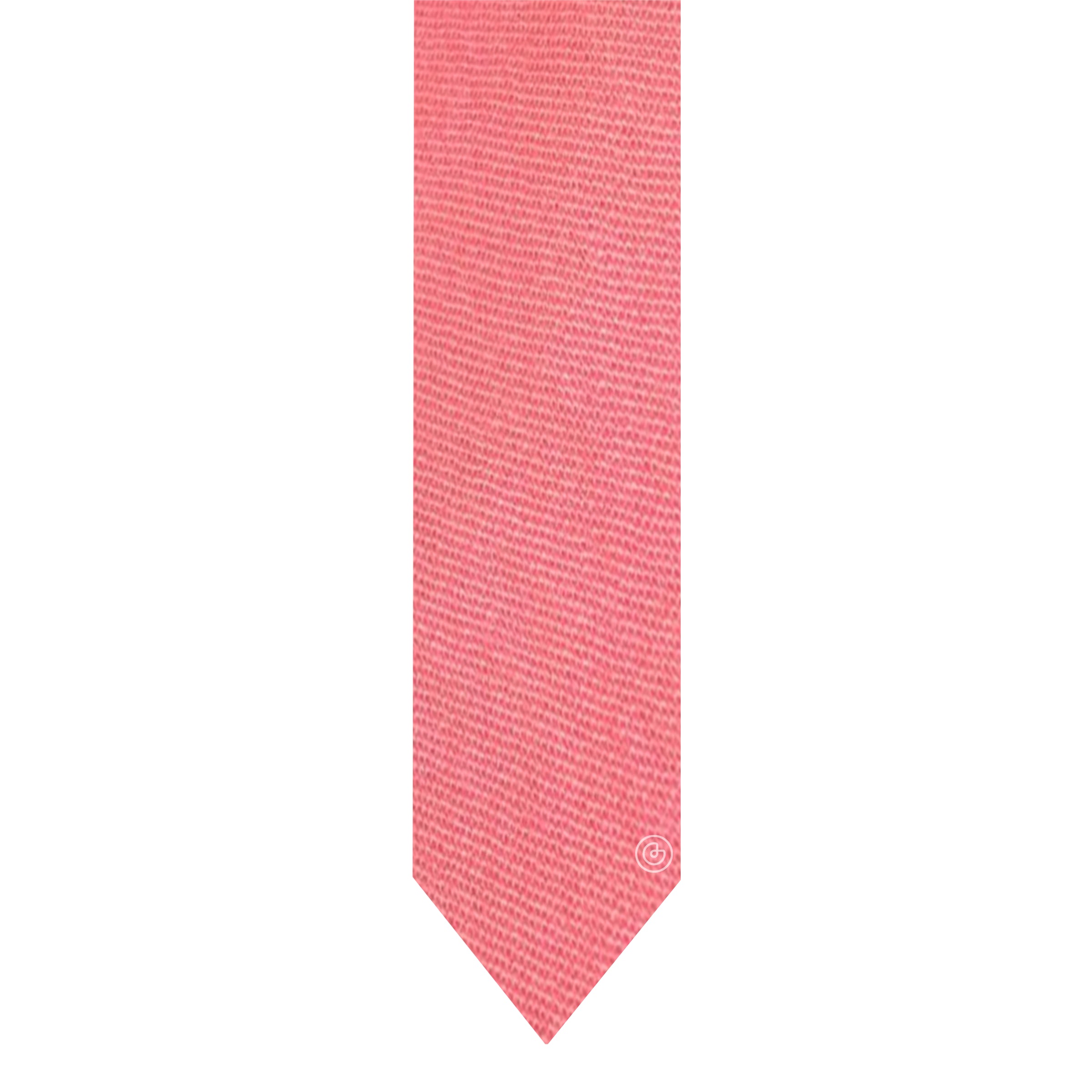 Corbata Casual · Coral Oscuro