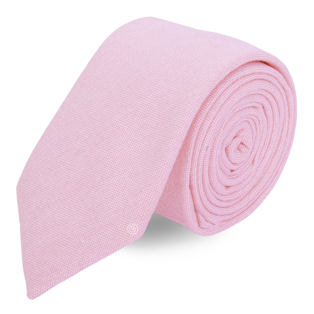 Corbata Casual · Rosa Palo