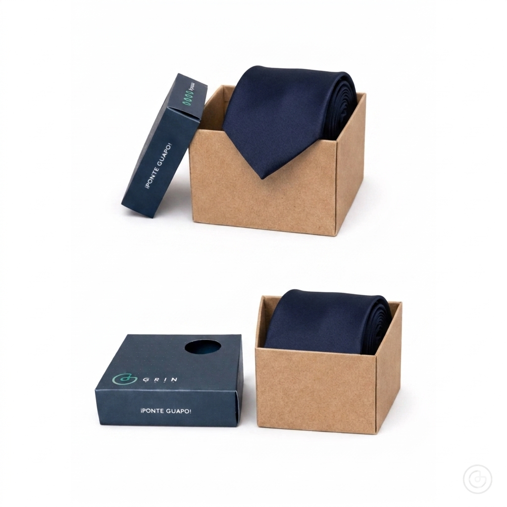 Corbata Satin · Naranja