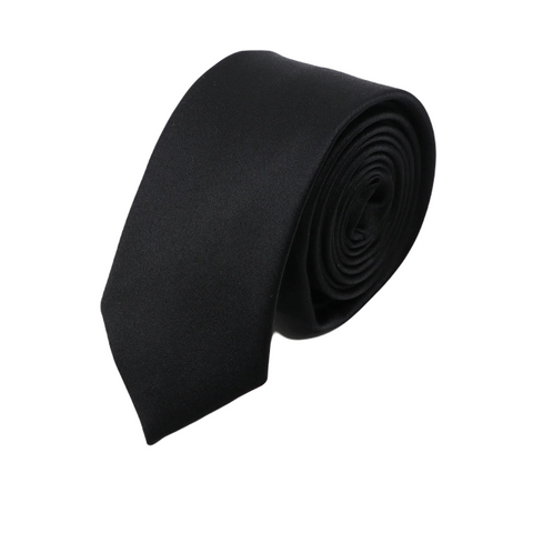 Corbata Satin · Negro