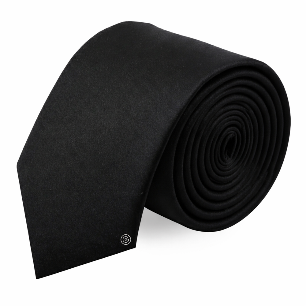 Corbata Satin · Negro
