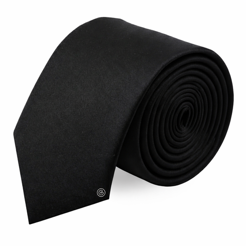 Corbata Satin · Negro