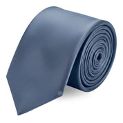 Corbata Satin · Gris Oxford