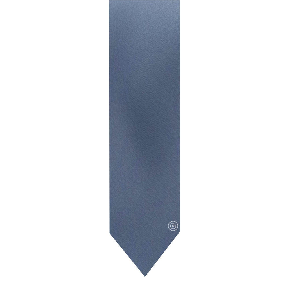 Corbata Satin · Gris Oxford