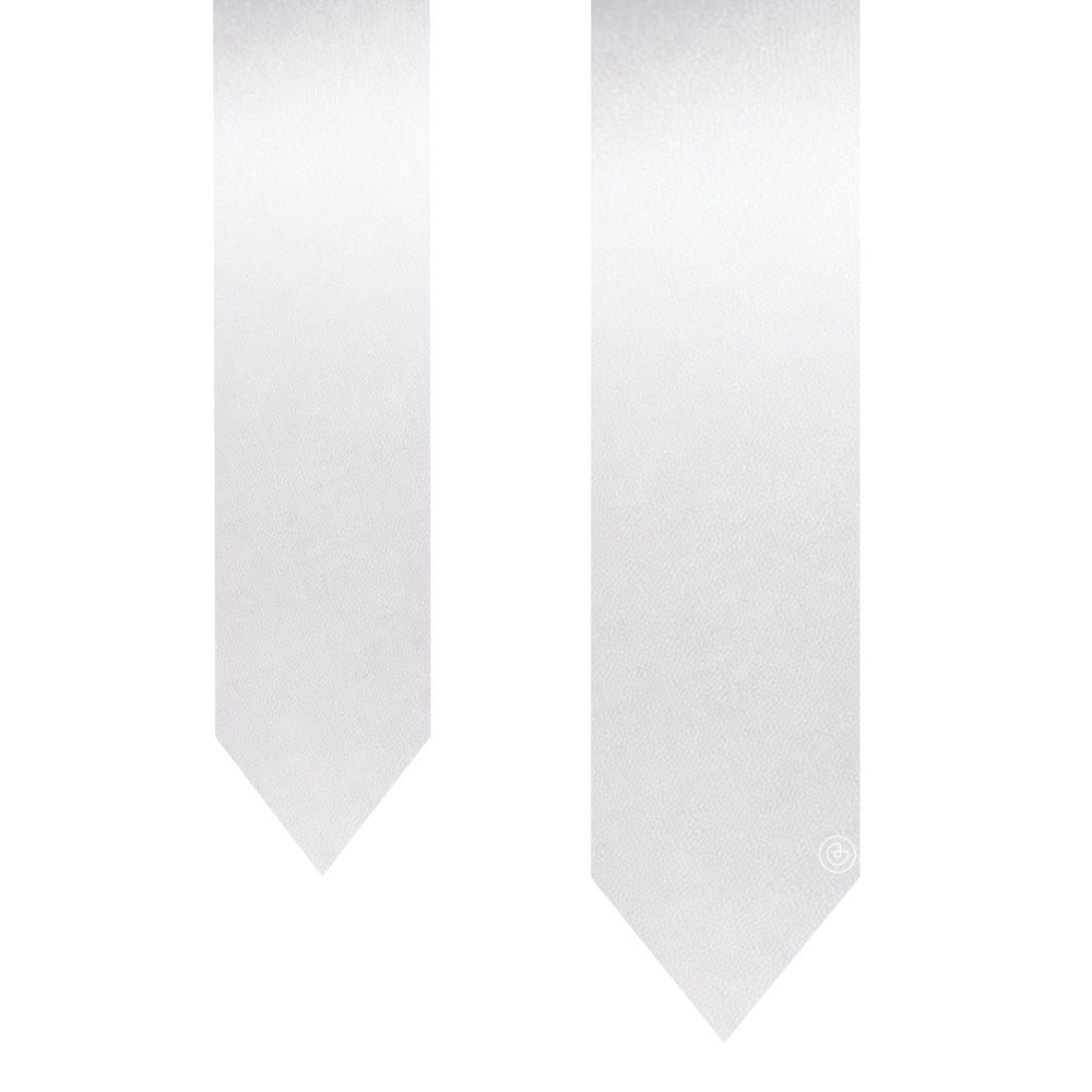 Corbata Satin · Blanco