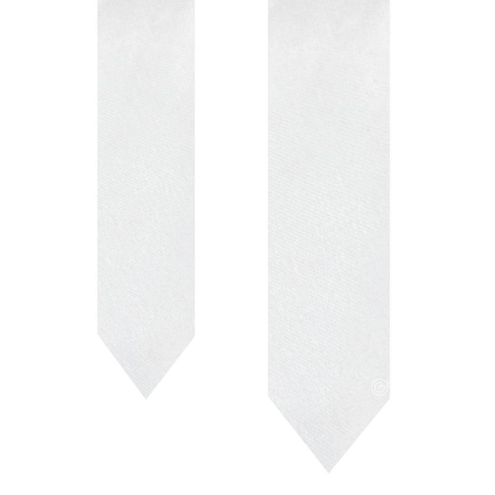 Corbata Satin · Blanco