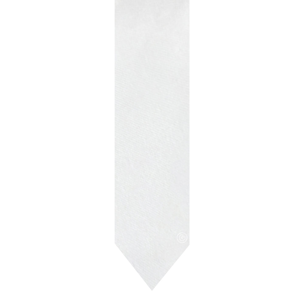 Corbata Satin · Blanco