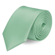 Corbata Satin · Verde Menta