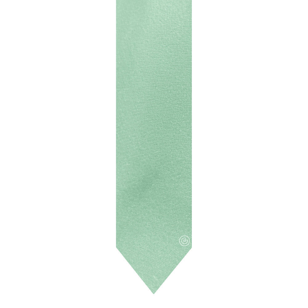 Corbata Satin · Verde Menta