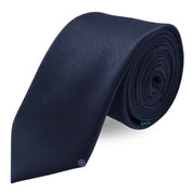 Corbata Satin · Azul Marino