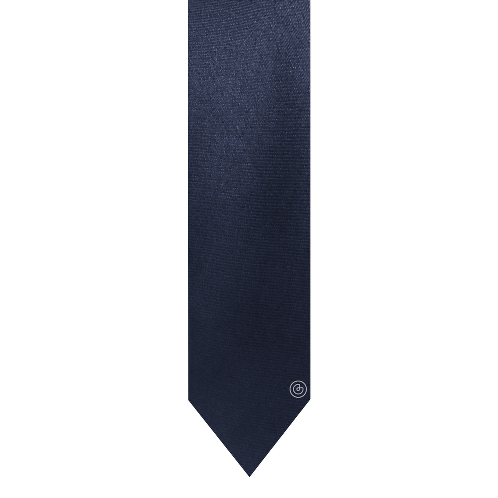 Corbata Satin · Azul Marino