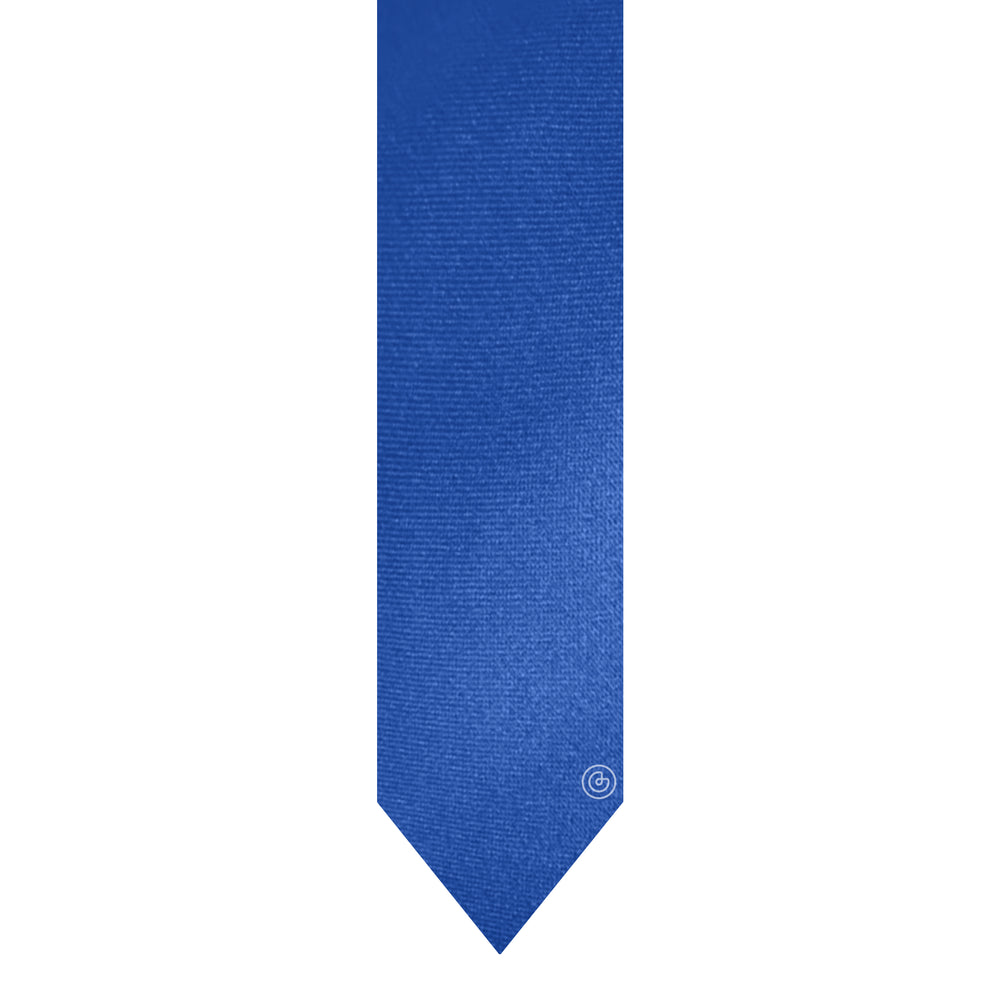 Corbata Satin · Azul Rey