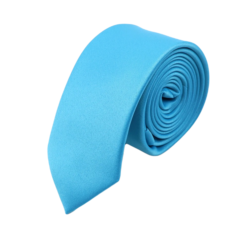 Corbata Satin · Azul