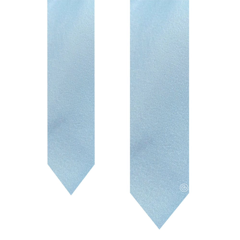 Corbata Satin · Azul Cielo