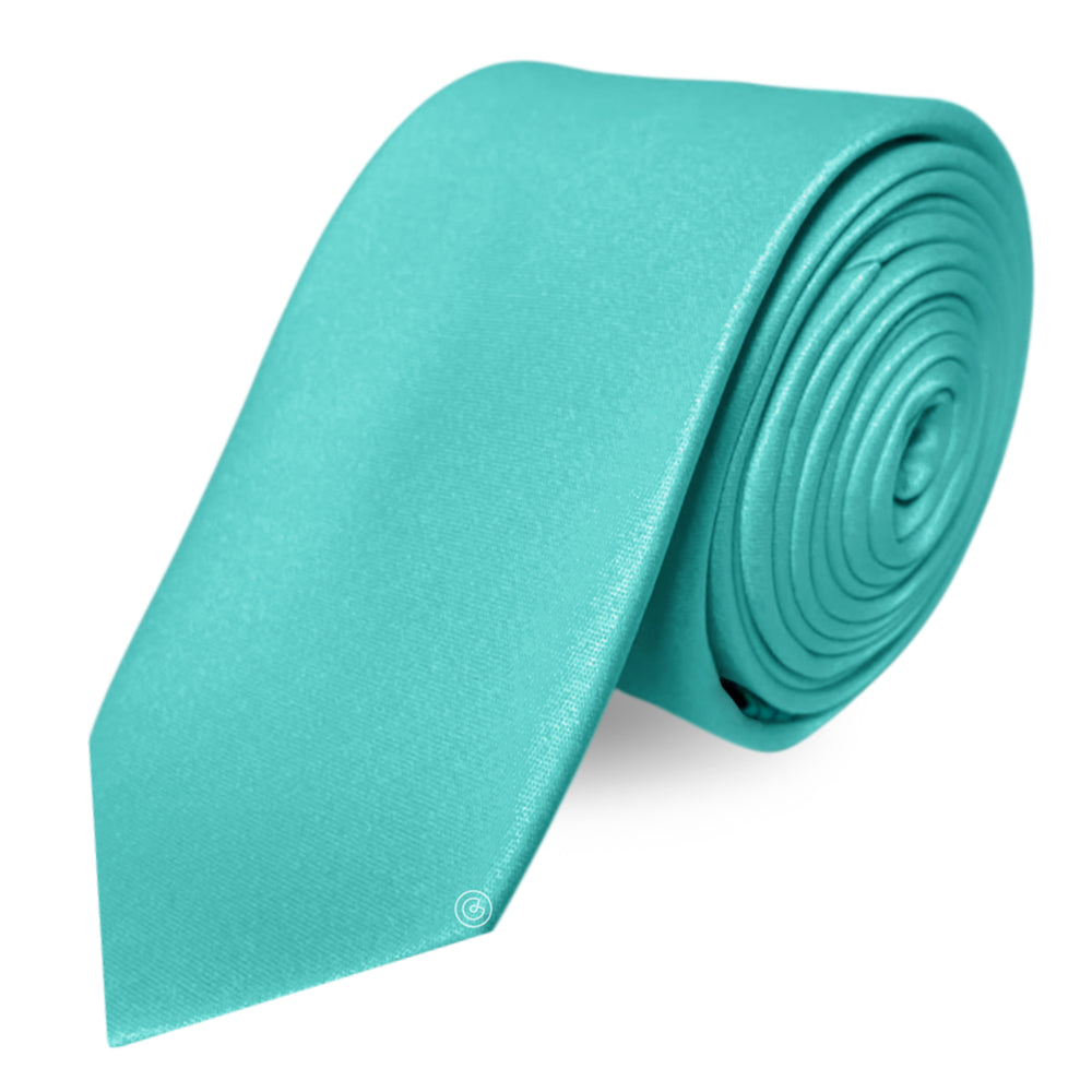 Corbata Satin · Menta