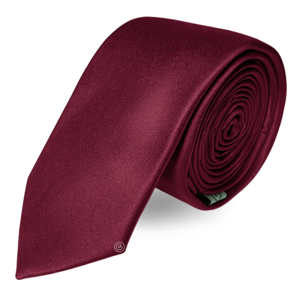 Corbata Satin · Tinto