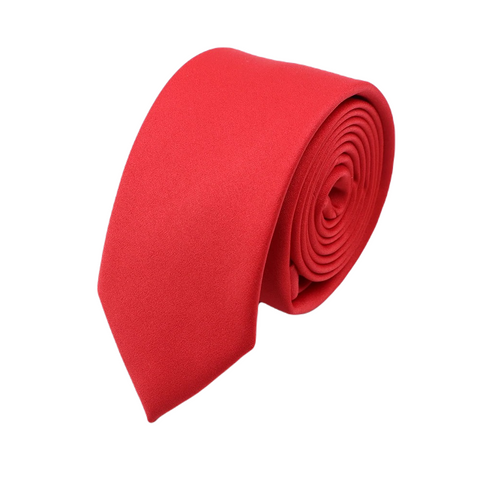 Corbata Satin · Rojo
