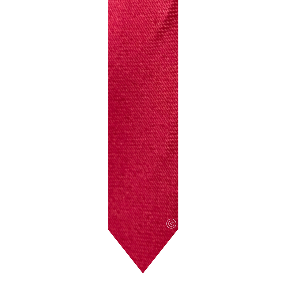 Corbata Satin · Rojo