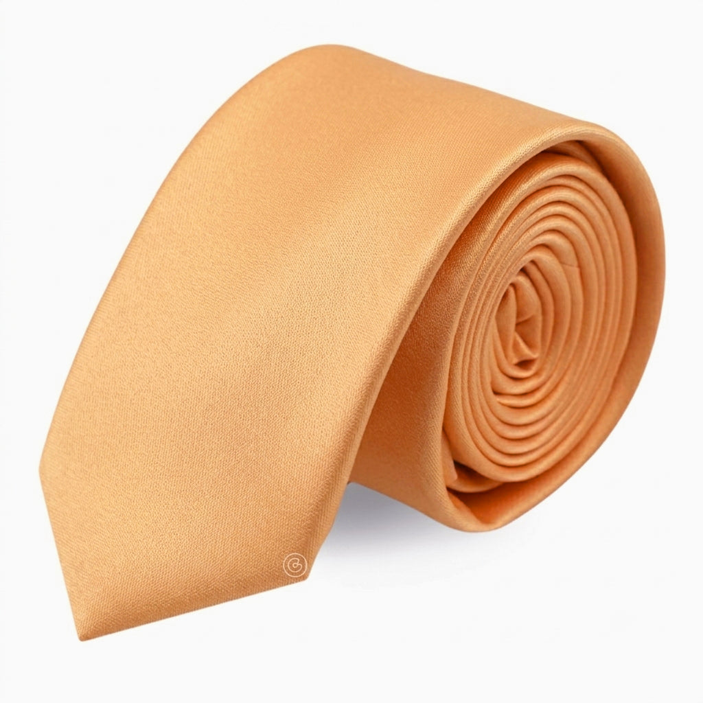 Corbata Satin · Melon