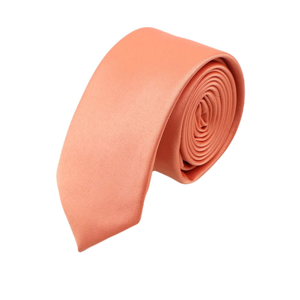 Corbata Satin · Salmon
