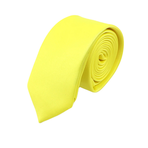 Corbata Satin · Amarillo