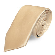 Corbata Satin · Dorado Champagne