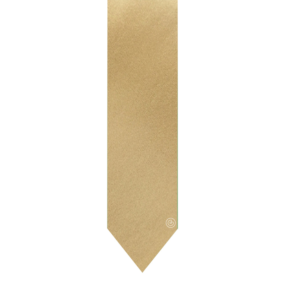 Corbata Satin · Dorado Champagne