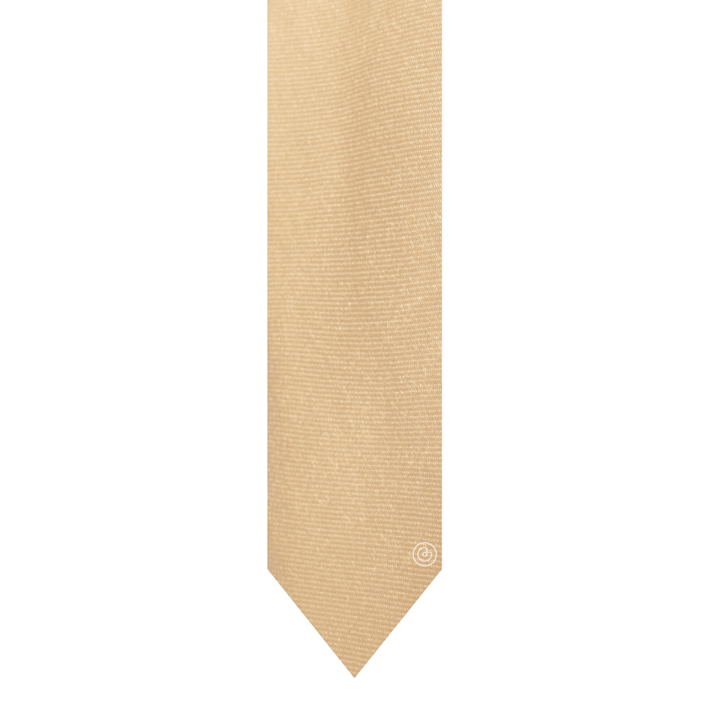 Corbata Satin · Dorado Champagne