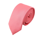 Corbata Satin · Rosa Flamingo