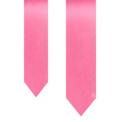 Corbata Satin · Rosa Flamingo