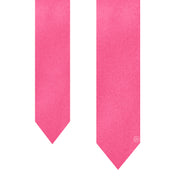 Corbata Satin · Rosa Flamingo